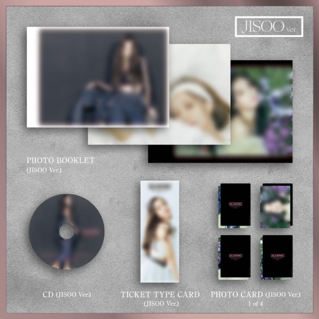 K-POP・アジア BLACKPINK THE ALBUM JP jisoo ver