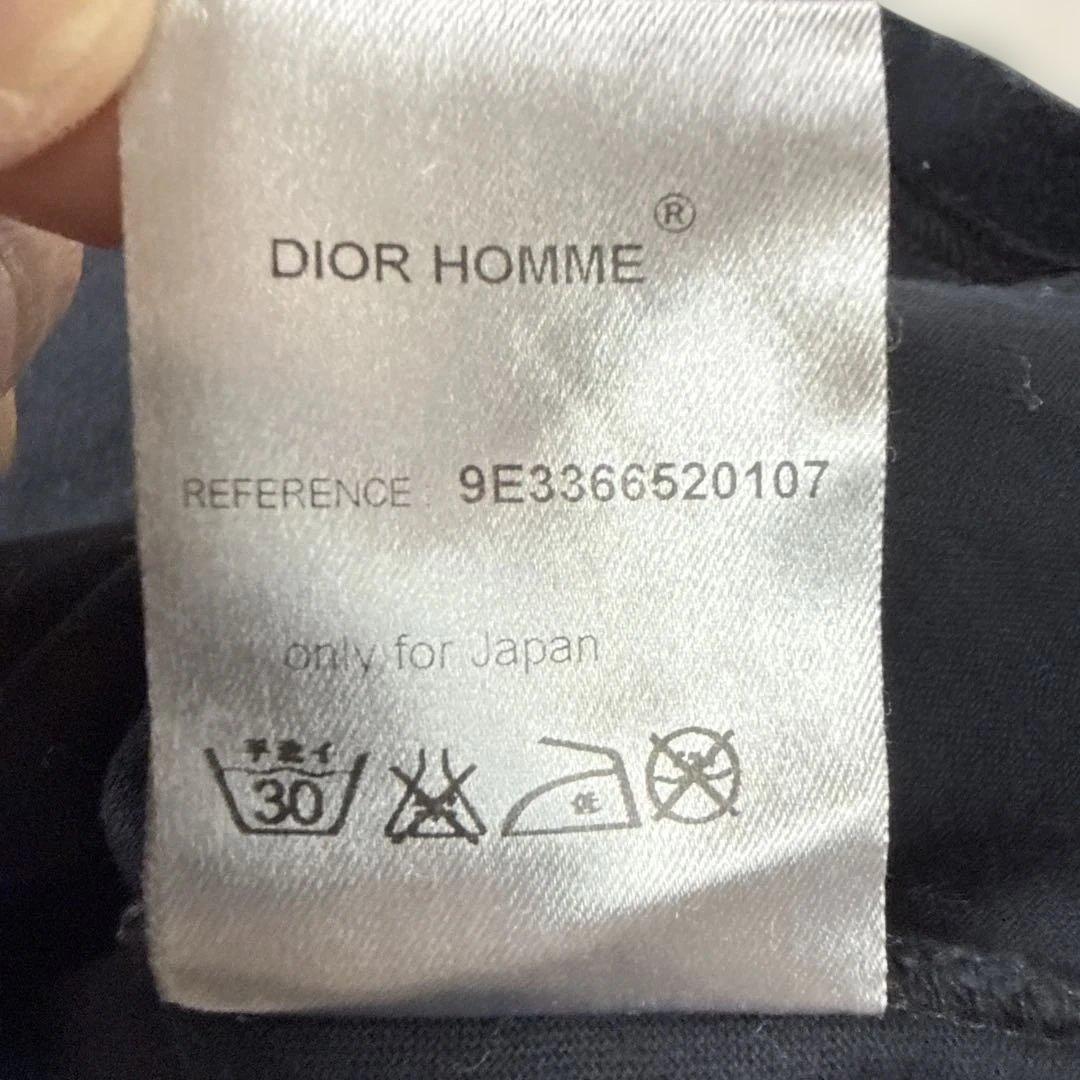 ディオールオム　LET’S ROCKプリントTシャツ　ブラック　XSサイズ