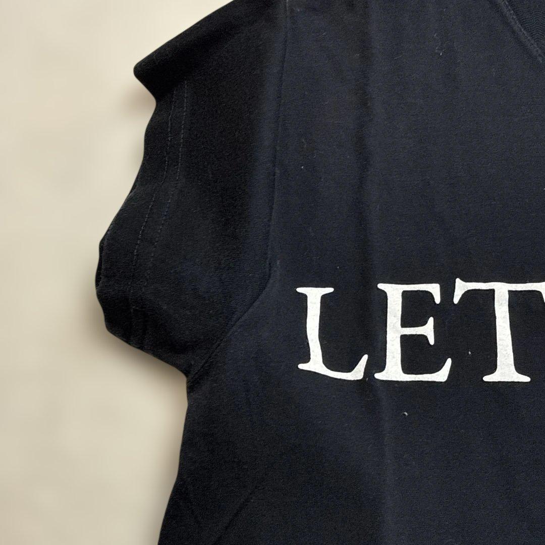ディオールオム　LET’S ROCKプリントTシャツ　ブラック　XSサイズ