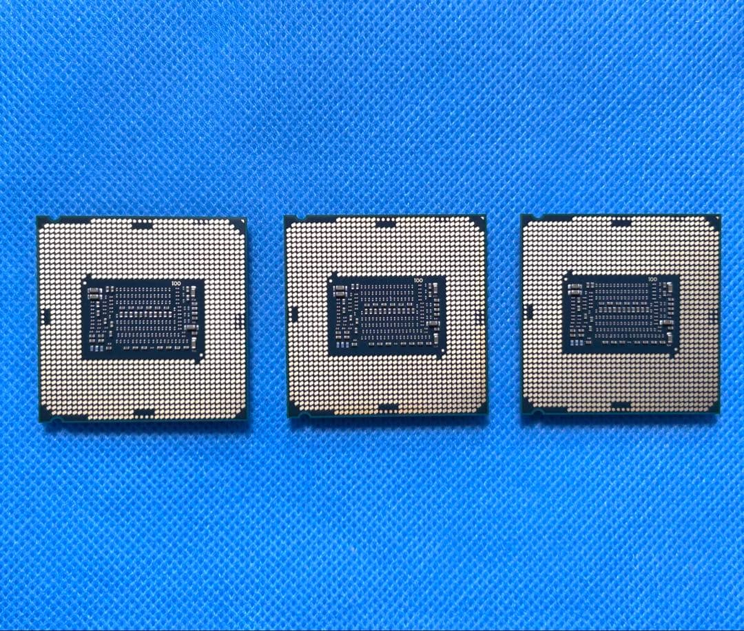 正常動作品 Intel Xeon E-2176G 3.70GHz x 3台