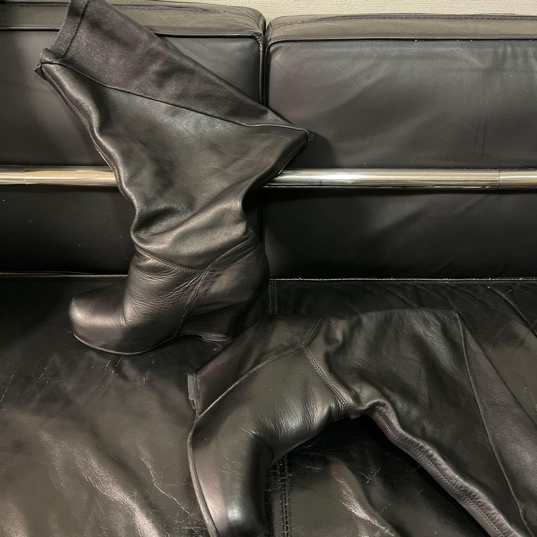 【RickOwens 】 希少ウェッジブーツ size37