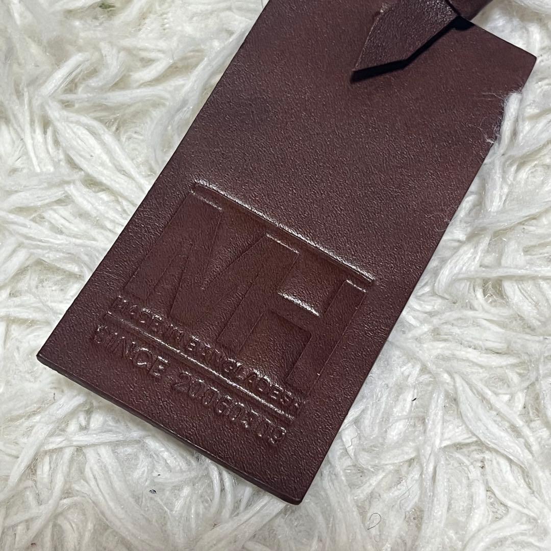 Matherhouseアンティークブラウン レザー メッセンジャーバッグ