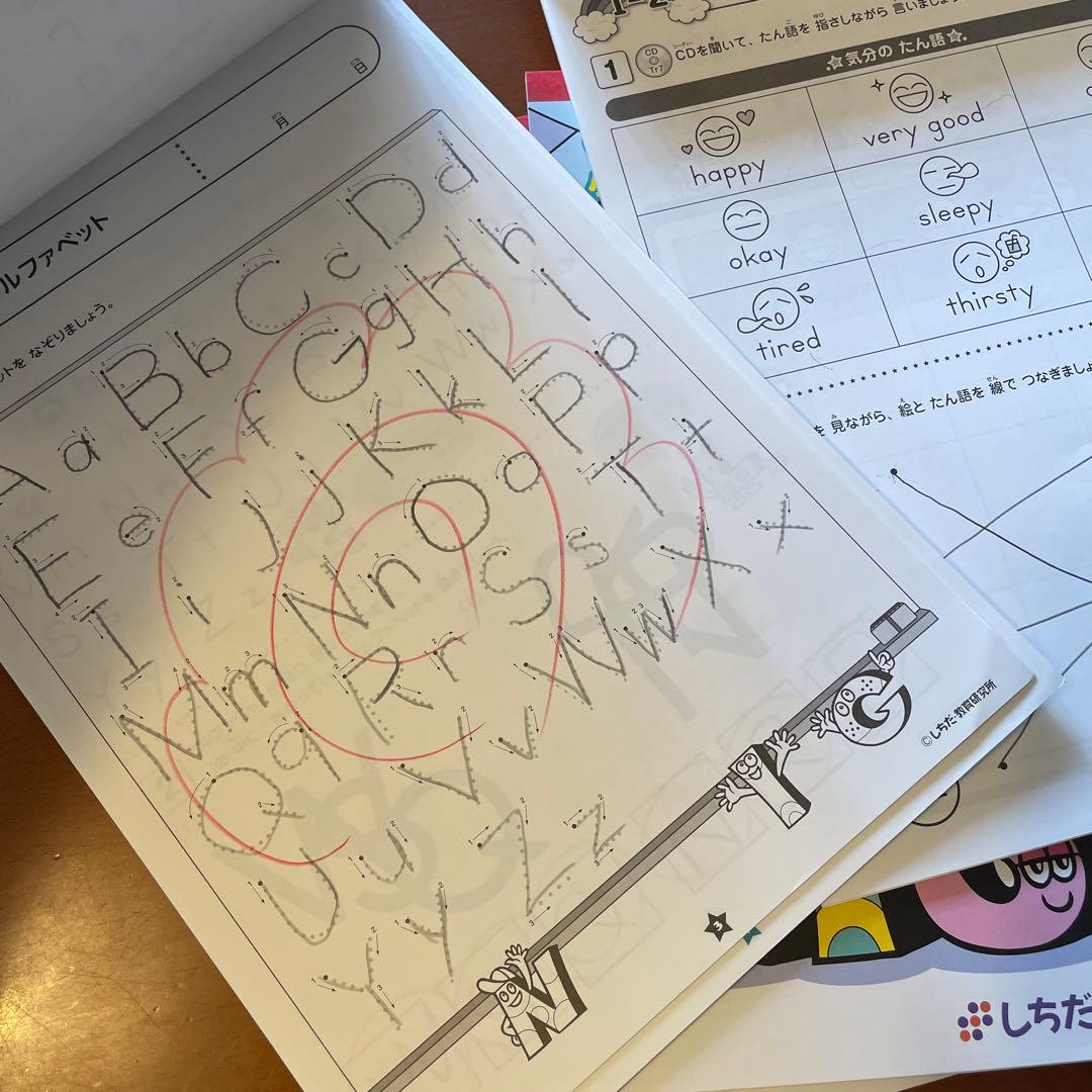 七田式　小学生プリント　英語　Ⅰ