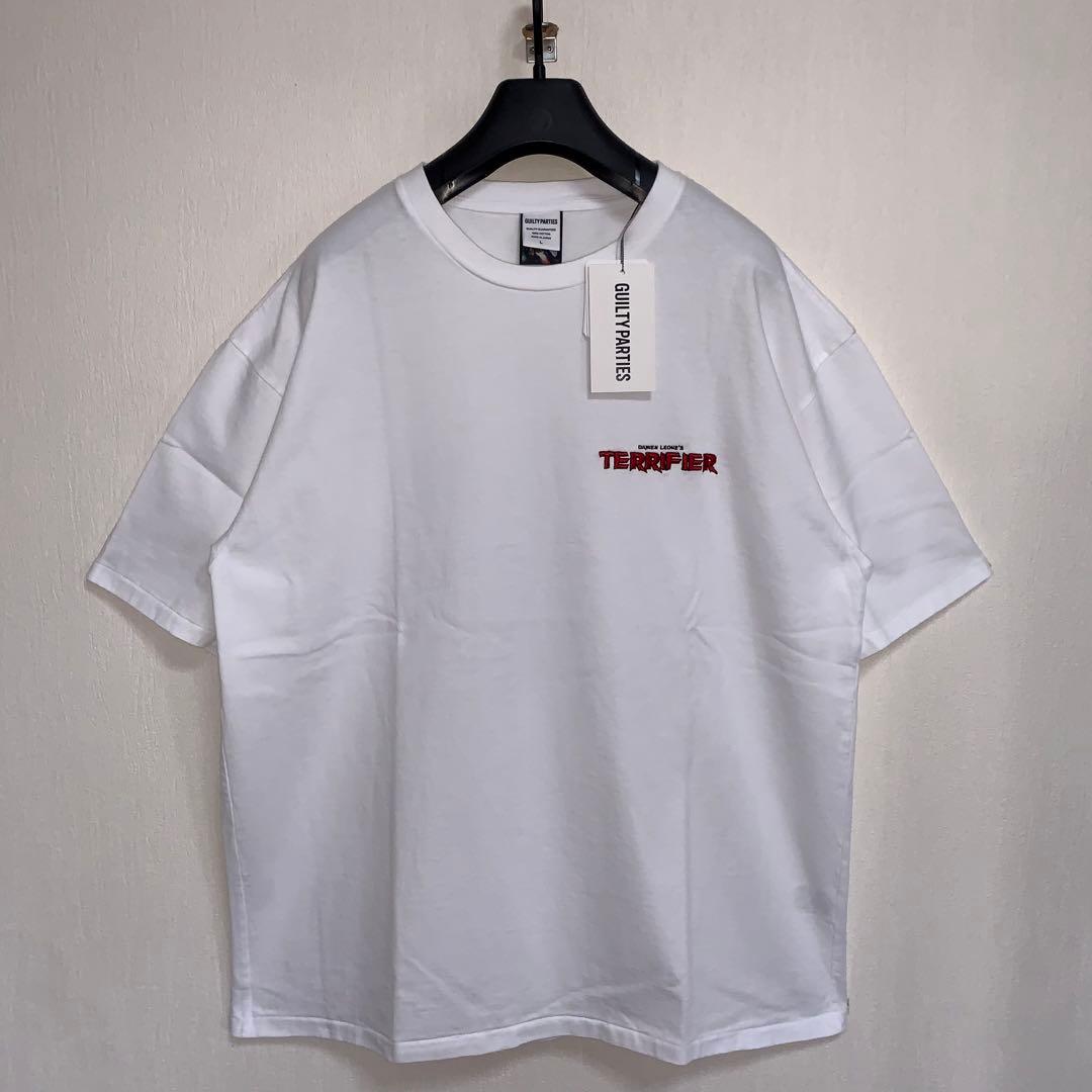 L白【WACKOMARIA】TERRIFIER T-SHIRT／新品タグ付