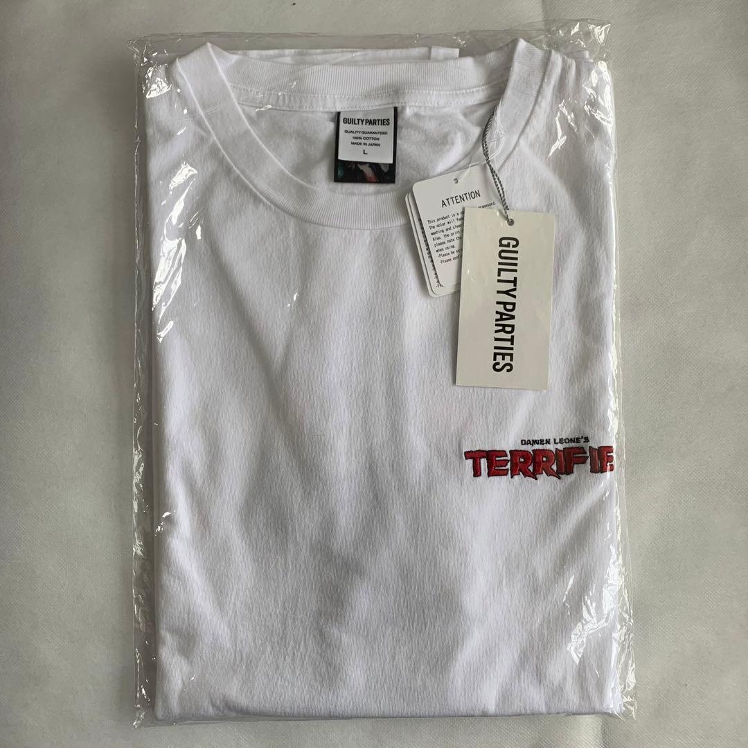 L白【WACKOMARIA】TERRIFIER T-SHIRT／新品タグ付