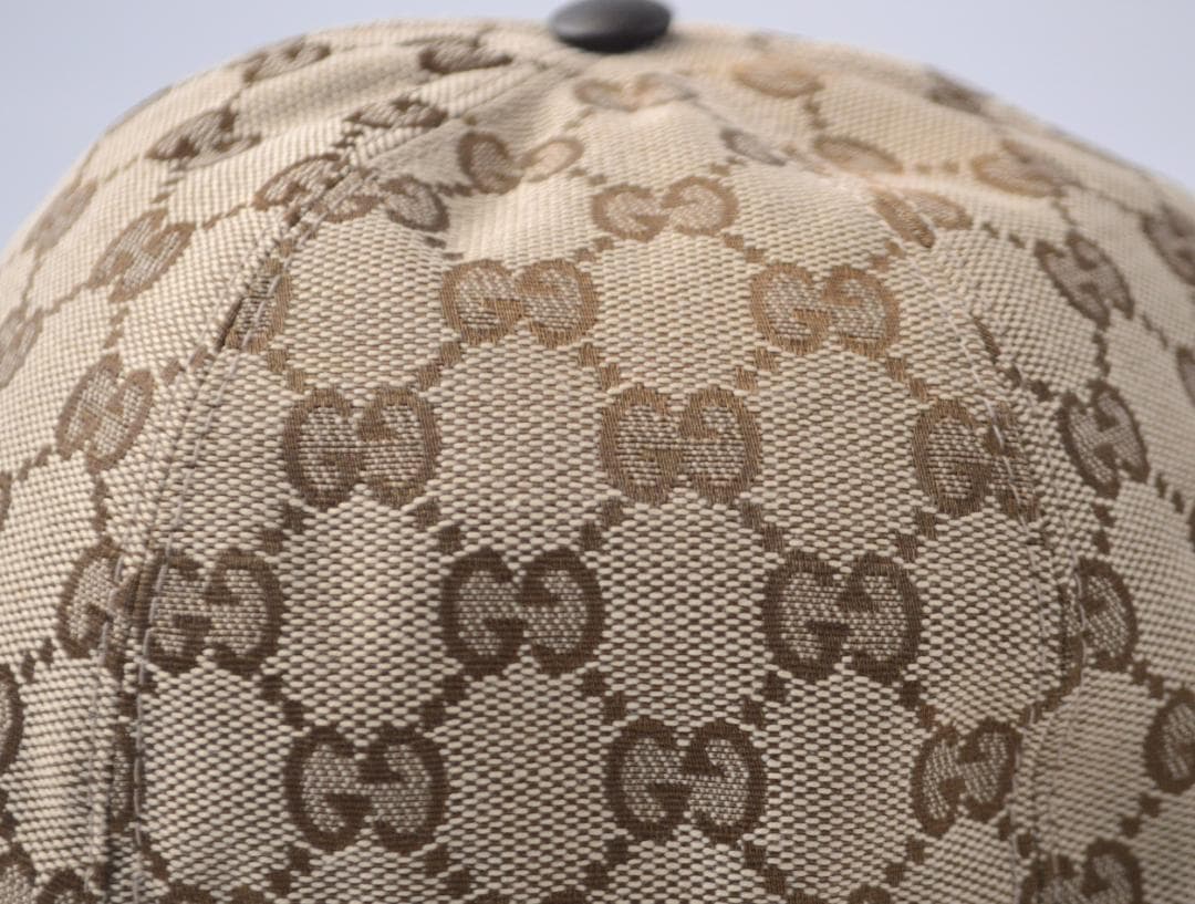 GUCCI/グッチ キャップ GG柄キャンバス シェリーライン200035/XL