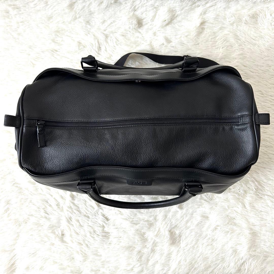 美品✨ACE. エース ボストンバッグ　ビジネス　旅行　本革　黒　大容量2way