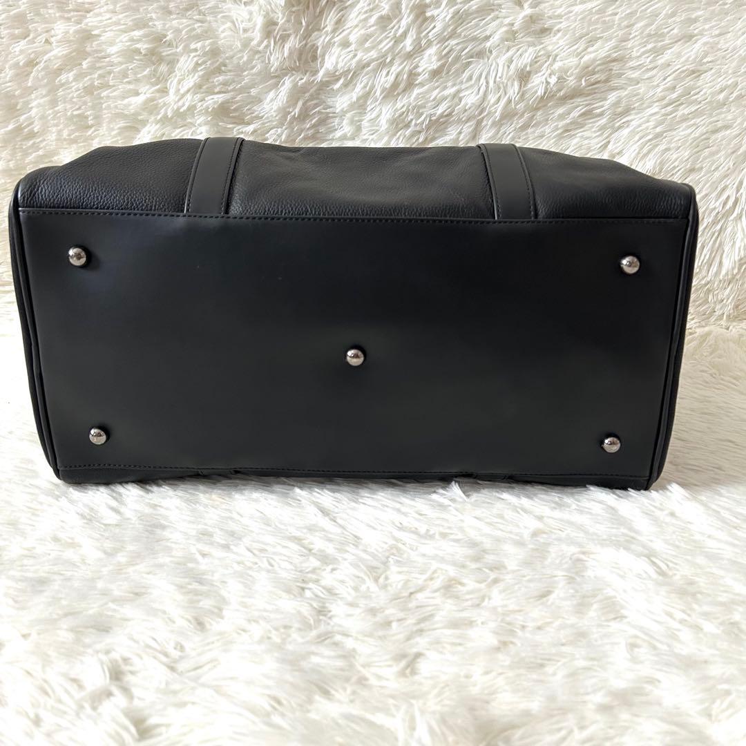 美品✨ACE. エース ボストンバッグ　ビジネス　旅行　本革　黒　大容量2way
