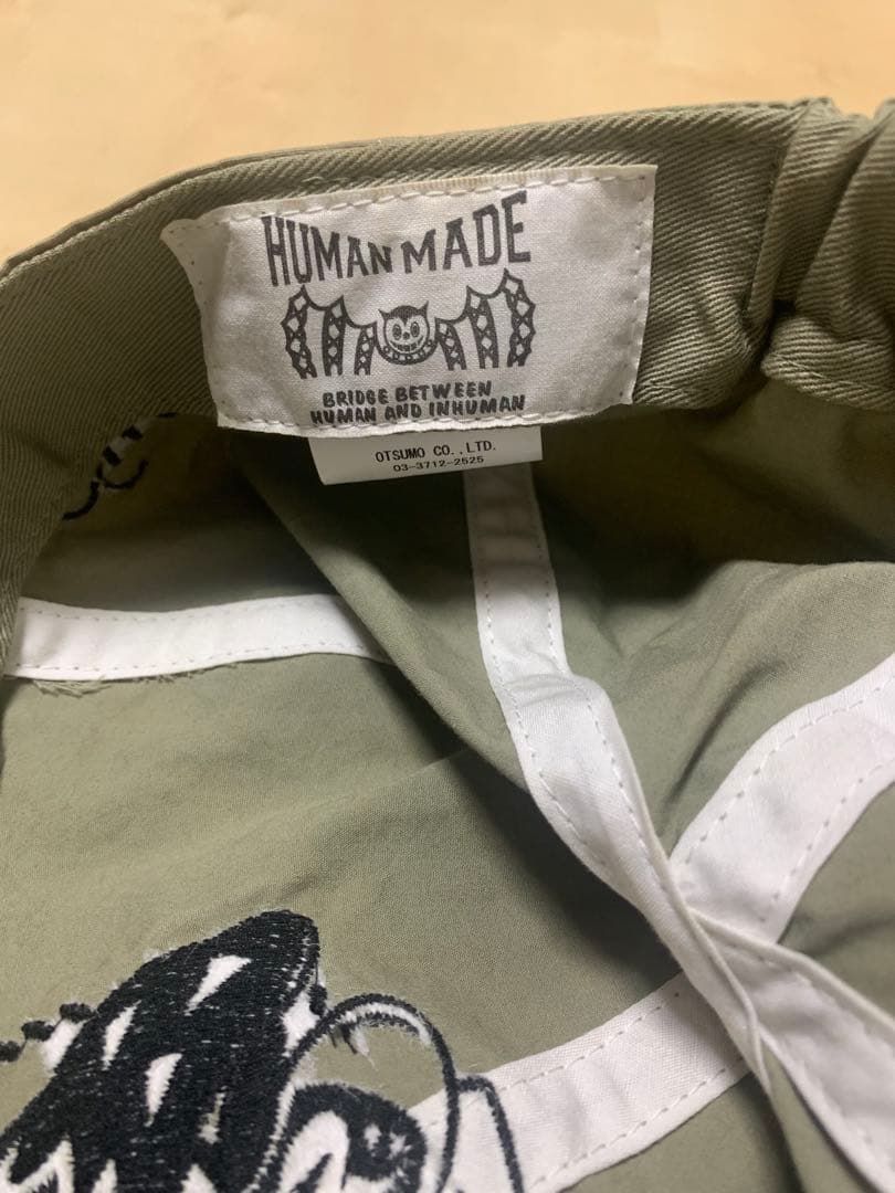 超レア　wtaps HUMANMADE コラボ　ミリタリー　キャップ　Lサイズ