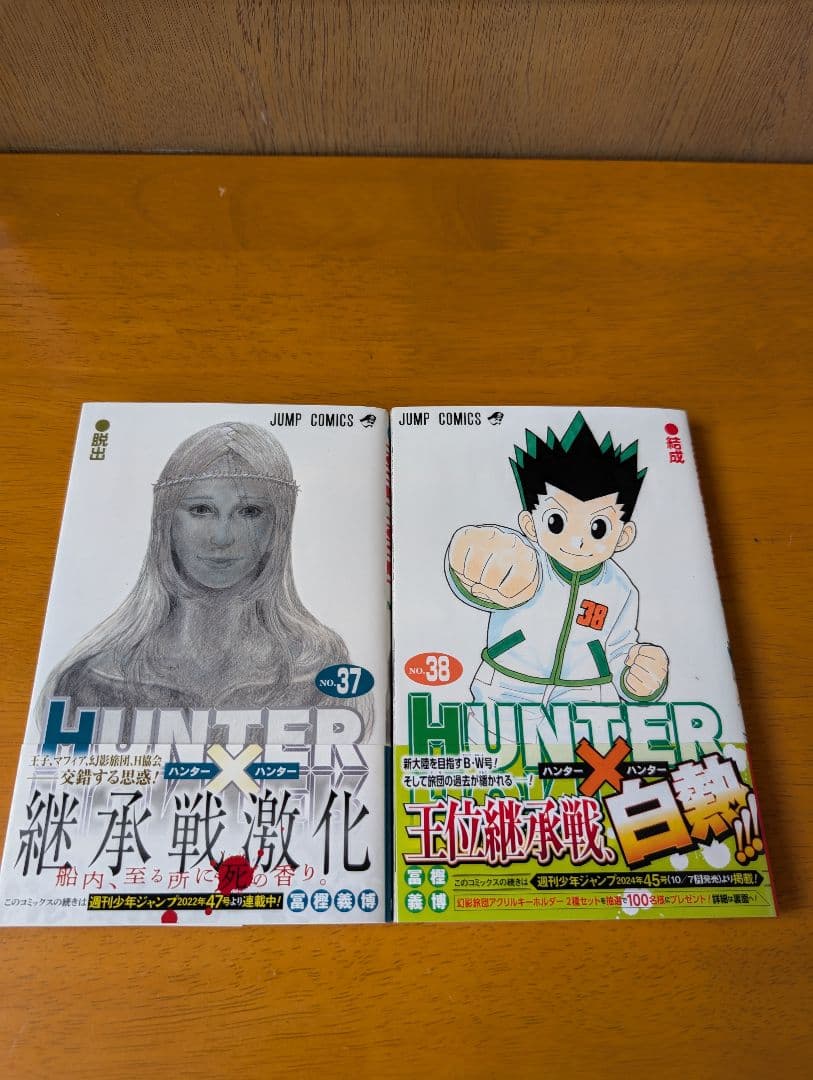ハンターハンター 1〜38巻既刊全巻 ➕ 映画特典非売品0巻 ➕映画小説2冊