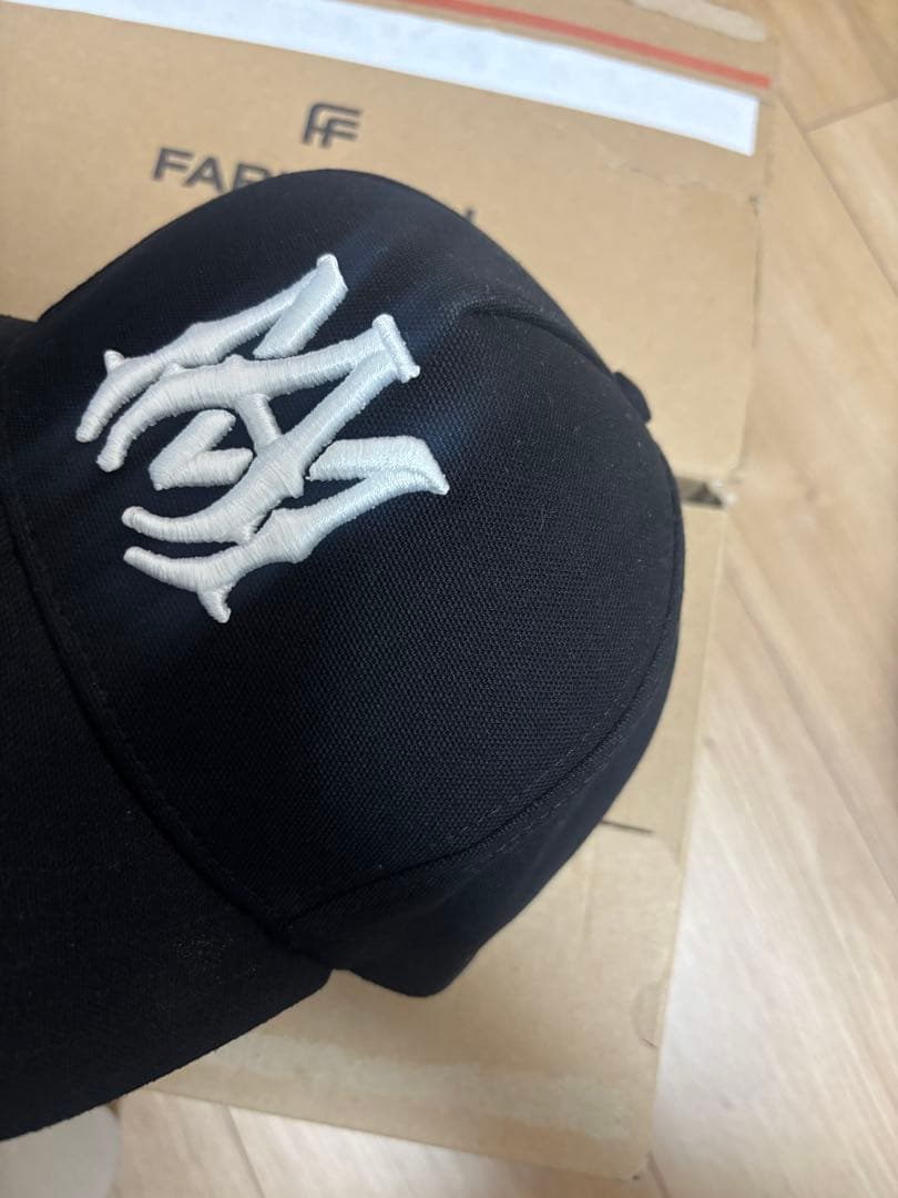 AMIRI ブラック キャップ スナップバック