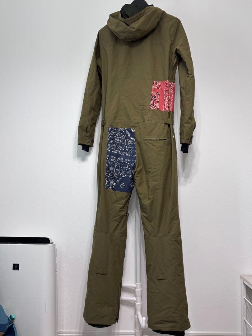 BURTON パッチワーク スノーボードウェア S