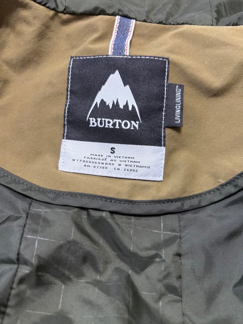BURTON パッチワーク スノーボードウェア S
