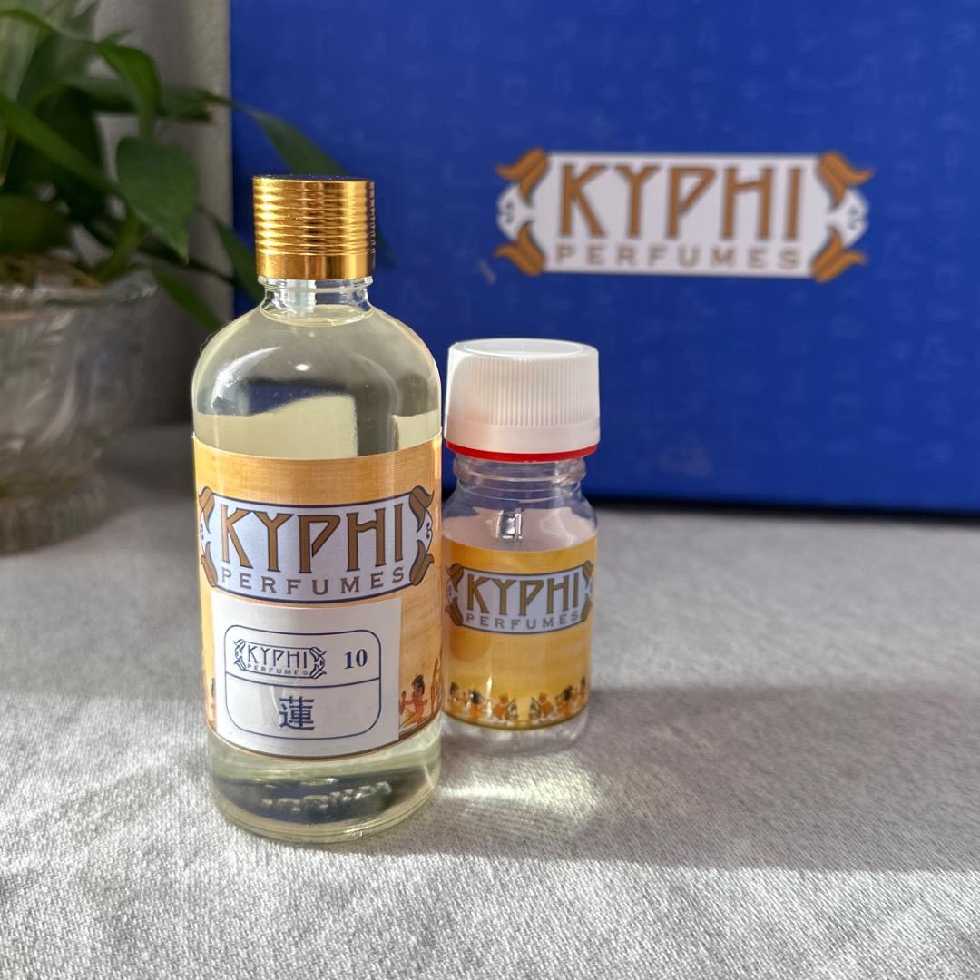 エジプト香油 Kyphi キフィ 100ml ホワイトロータス 蓮 No.10