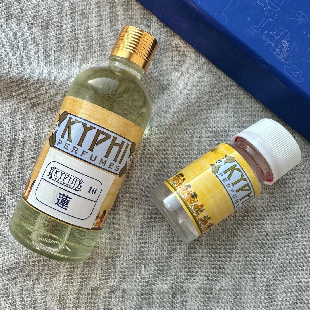 エジプト香油 Kyphi キフィ 100ml ホワイトロータス 蓮 No.10