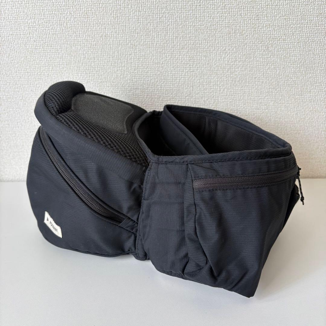 ラッキー工業　ポルバンアドバンス　ヒップシート　ダブルショルダーストラップ　紺