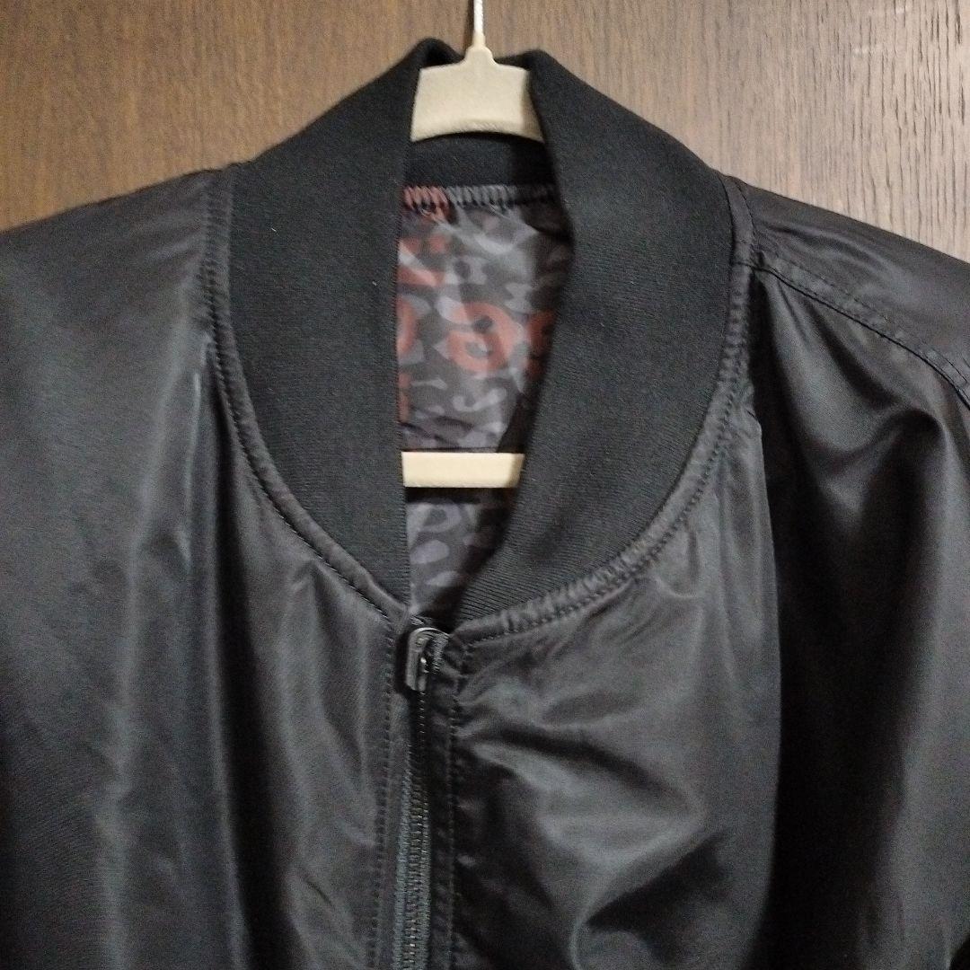GU undercover リバーシブルブルゾン　ブラック