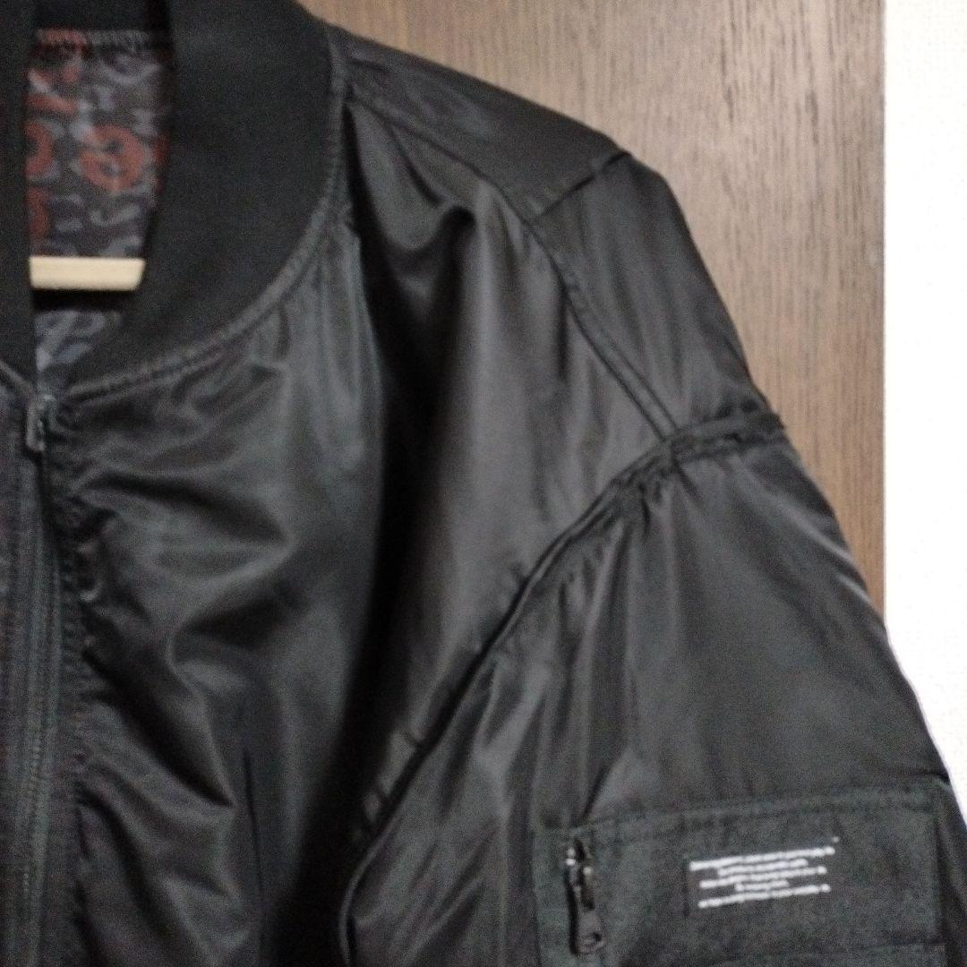 GU undercover リバーシブルブルゾン　ブラック