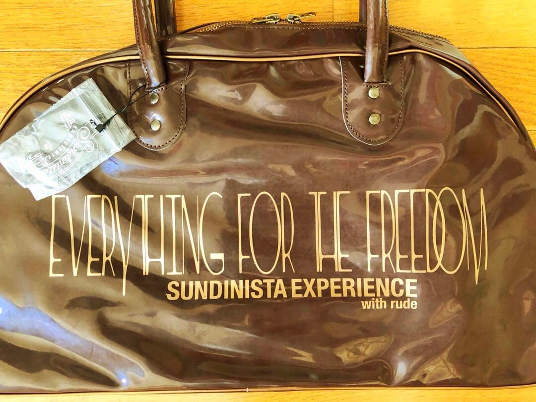未使用　SUNDINISTA EXPERIENCE ボストンバッグ　チバユウスケ