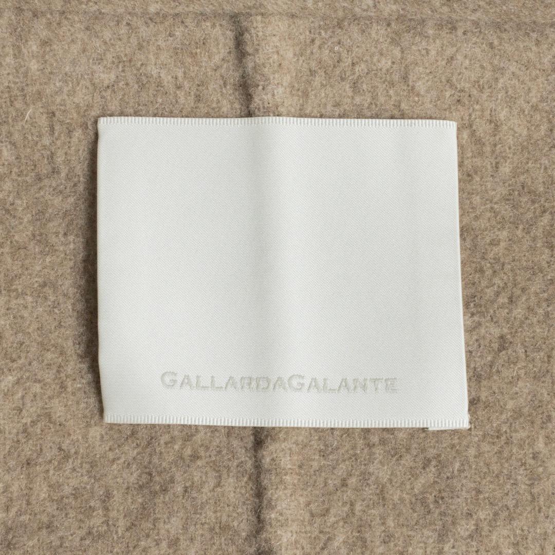 美品 GALLARDAGALANTE カシミヤハーフワイドコート ベージュ