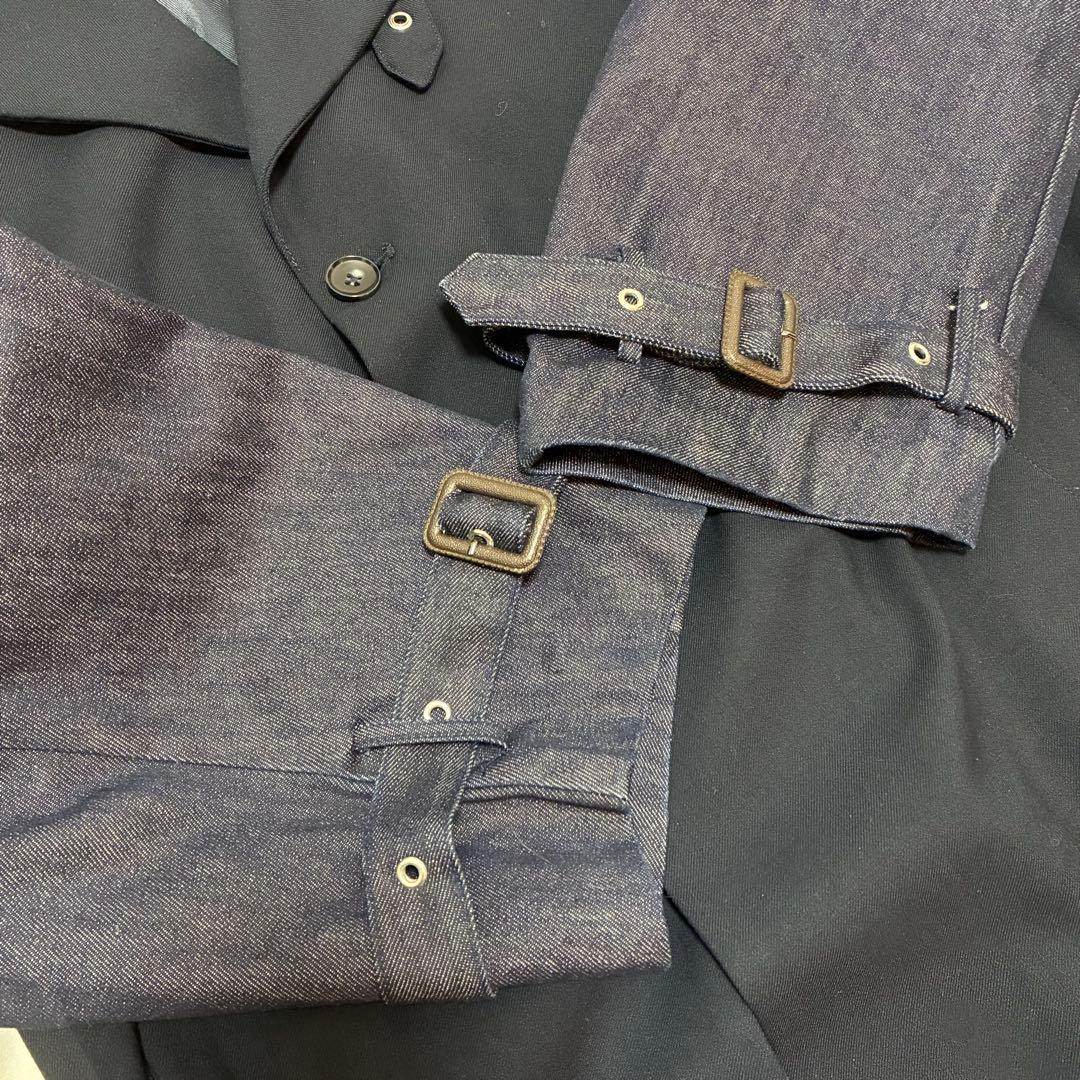 【美品】Knuth Marf クヌーフマーフ3WAY トレンチコート デニム素材
