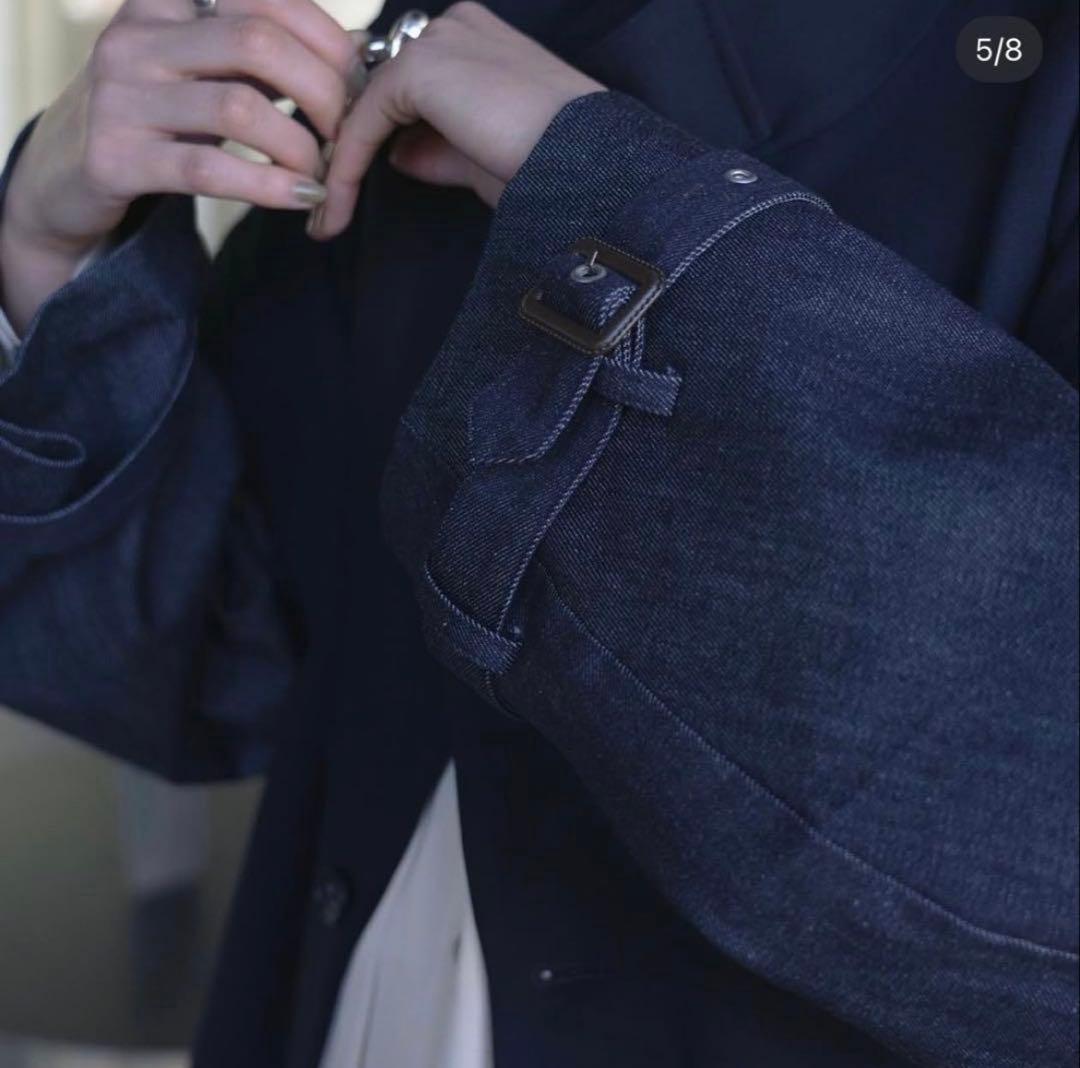 【美品】Knuth Marf クヌーフマーフ3WAY トレンチコート デニム素材