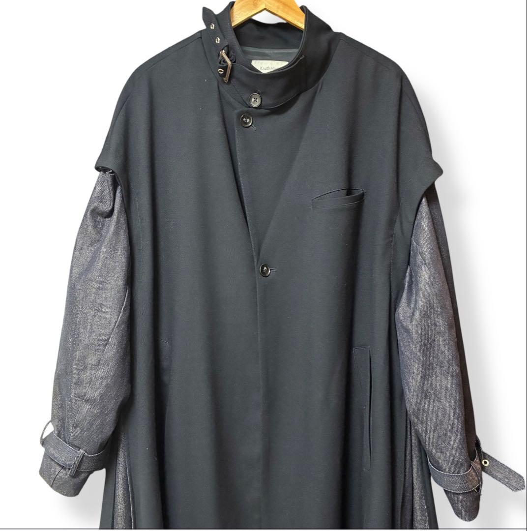 【美品】Knuth Marf クヌーフマーフ3WAY トレンチコート デニム素材