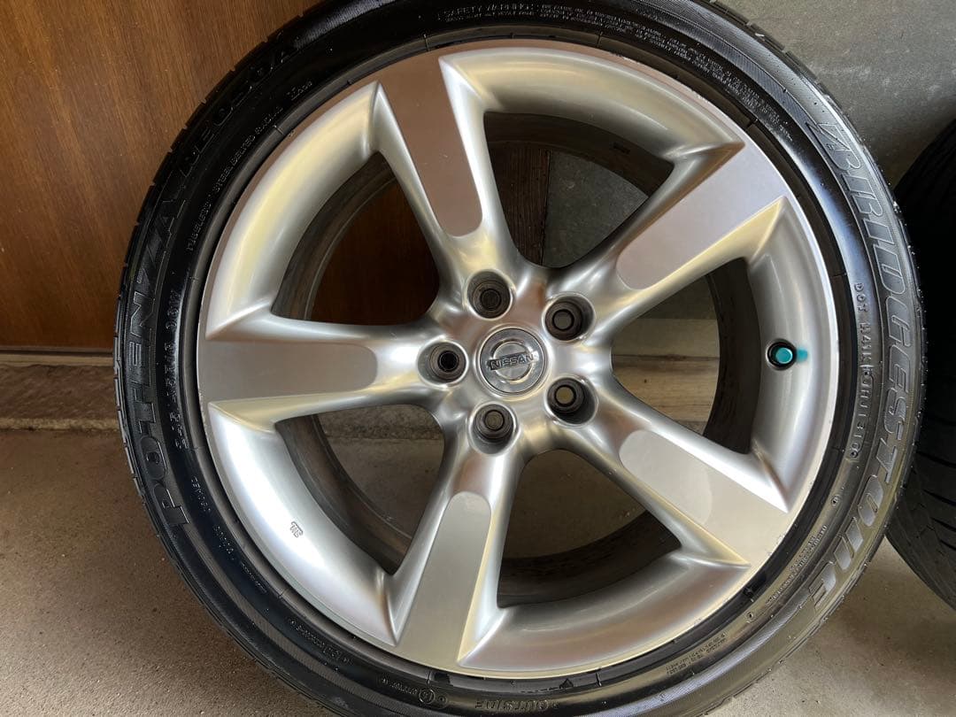 Z33 フェアレディZ 純正18インチ ホイールセット