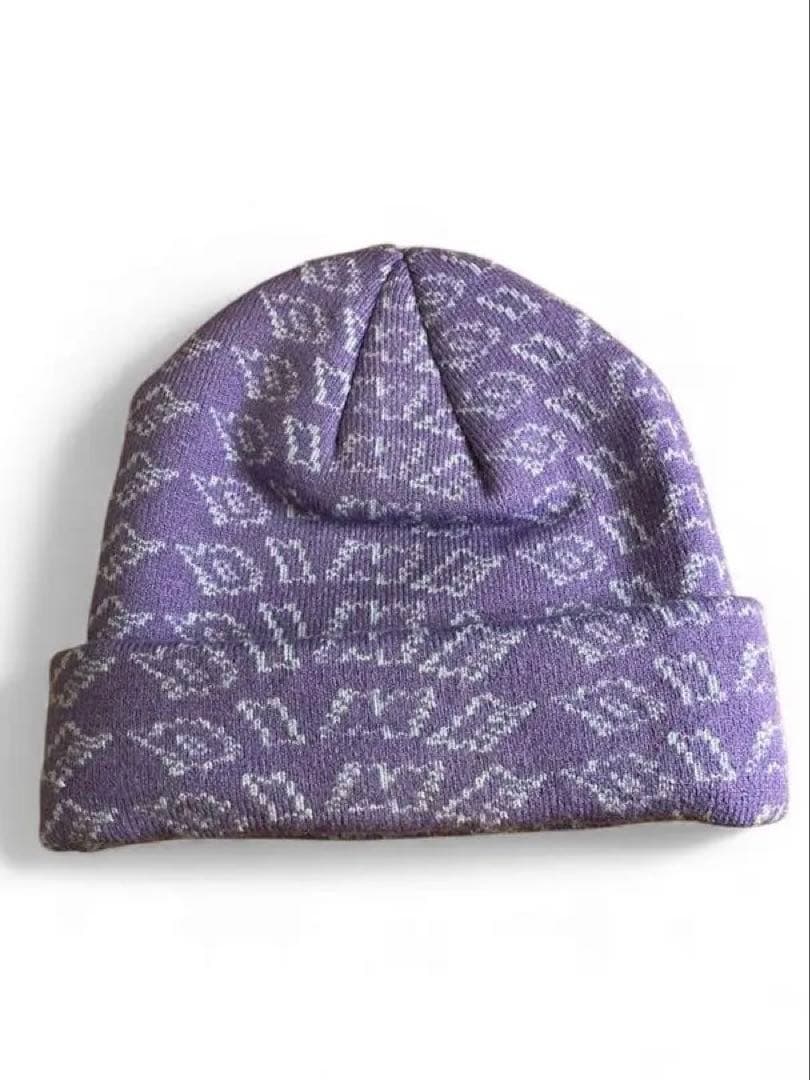 【完売品】DIME CHOPPER FOLD BEANIE ラベンダー