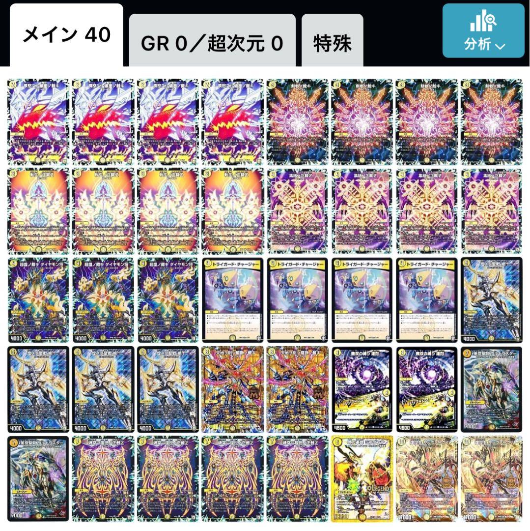 白単サバキZ デュエルマスターズデッキ