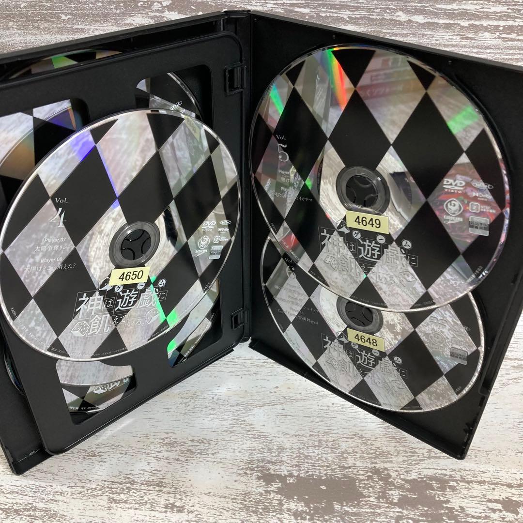 ♦︎新品ケース付き♦︎ 神は遊戯(ゲーム)に飢えている レンタルDVD 全話完結