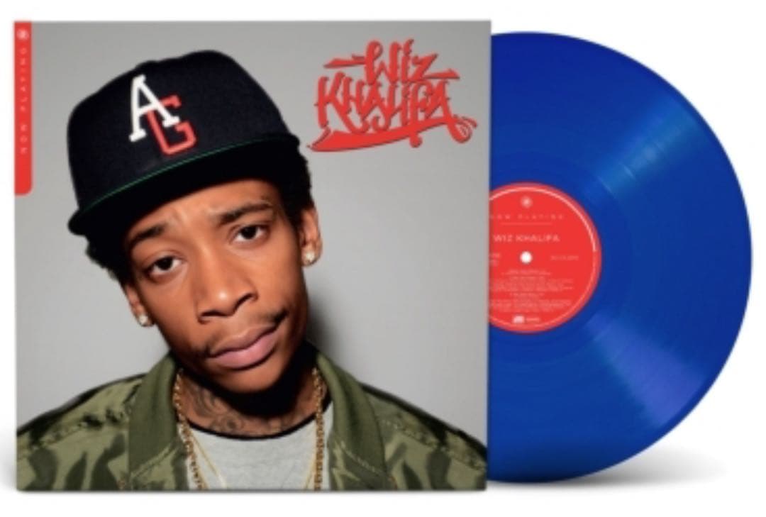 新品未開封 Wiz Khalifa ブルー・ヴァイナル仕様 LP シールド