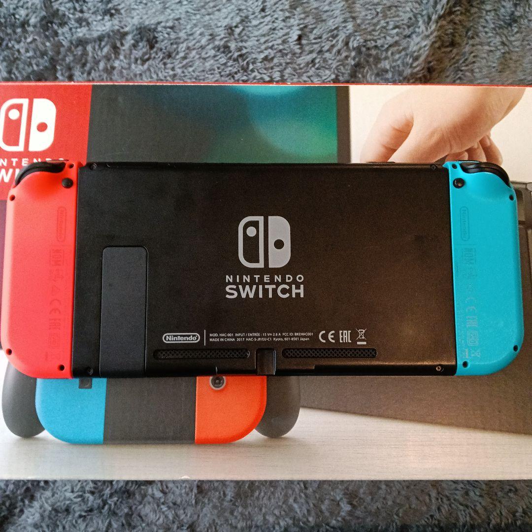 ​Nintendo Switch 初代 本体セット 純正プロコン/SDカード付