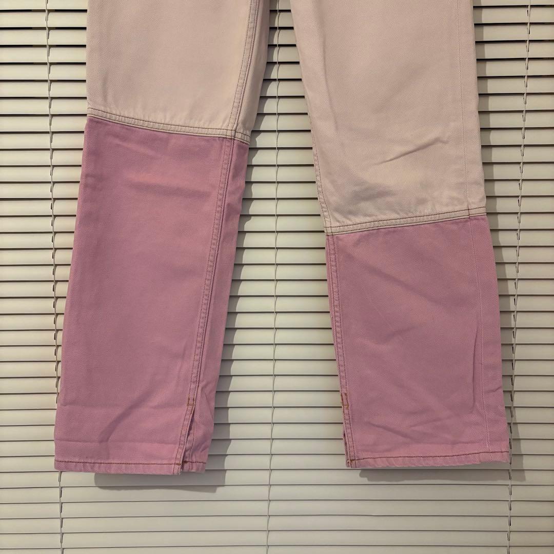 GANNI デニムパンツ ピンク S