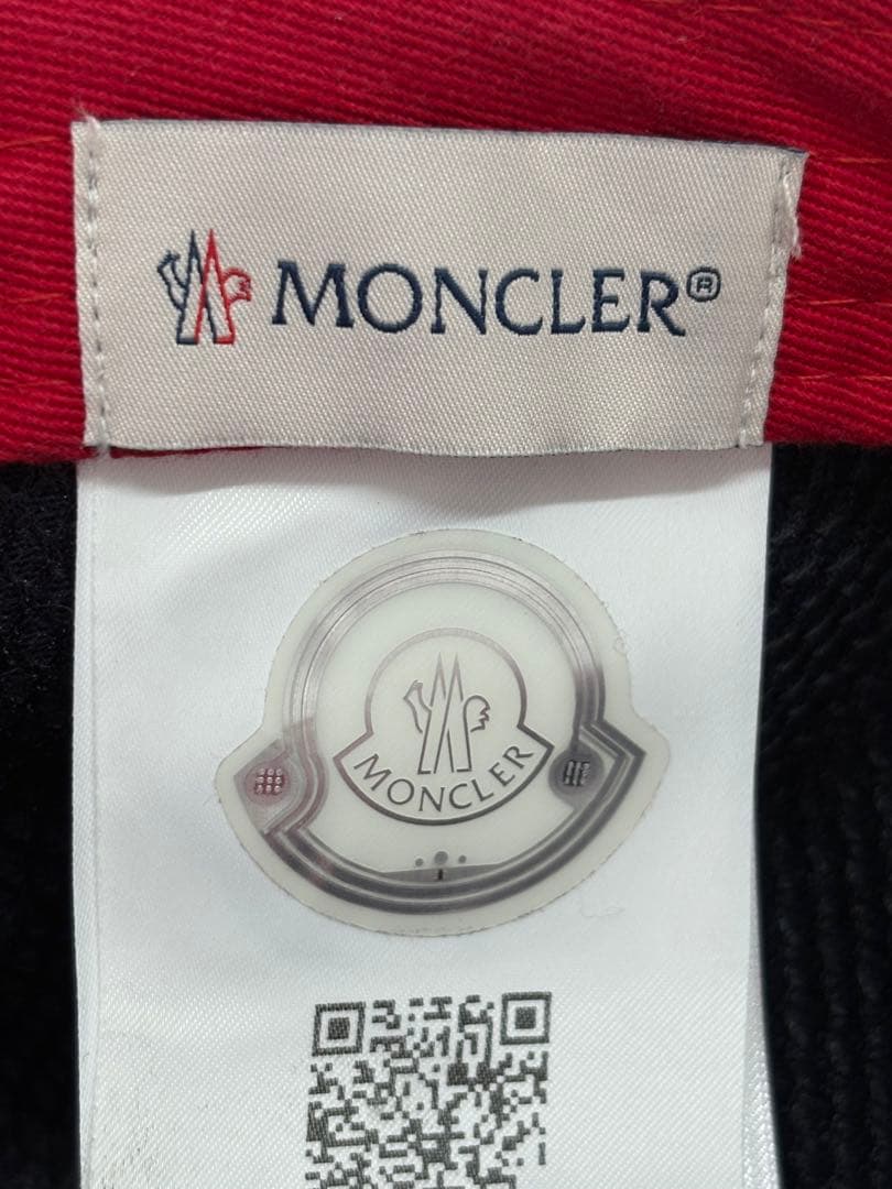 MONCLER ベースボールキャップ ネイビー