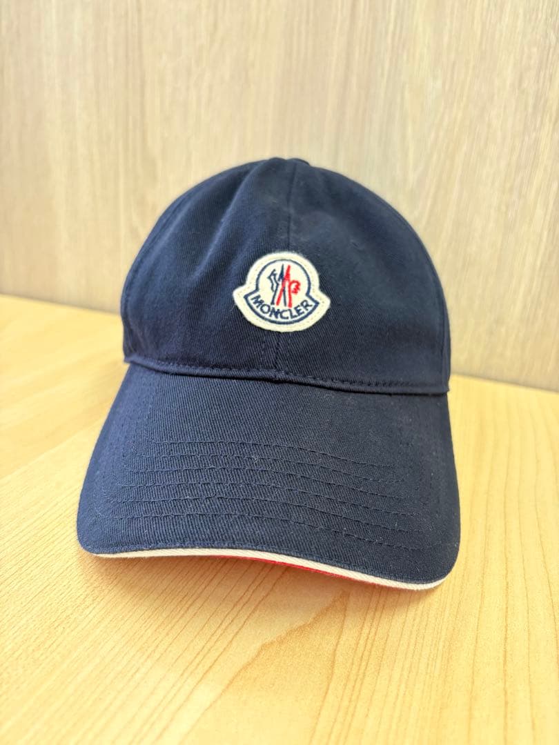 MONCLER ベースボールキャップ ネイビー