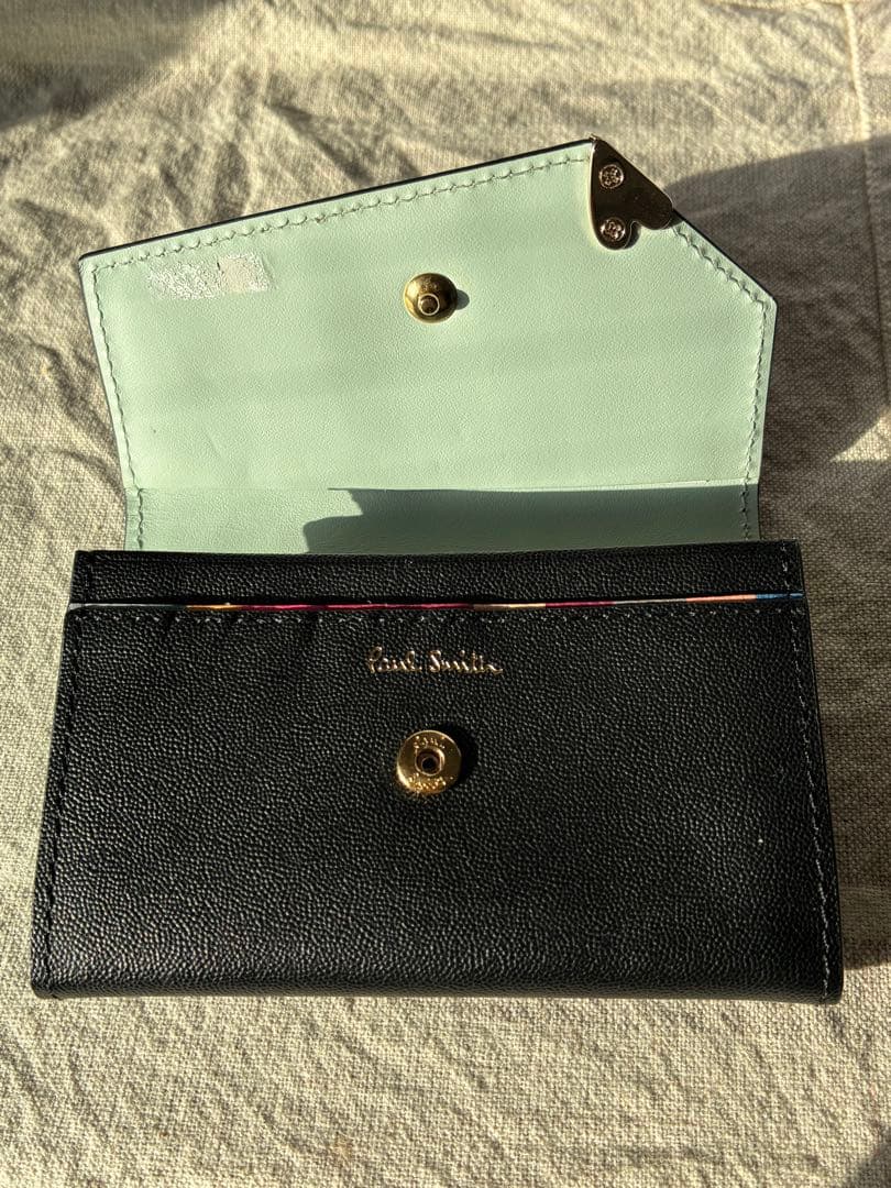 Paul Smith ラブレター　ブラック 名刺入れ