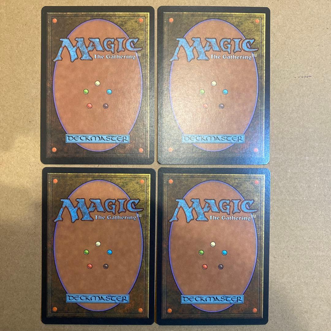 MTG ネクロポーテンス/Necropotence 5ED 日本語4枚