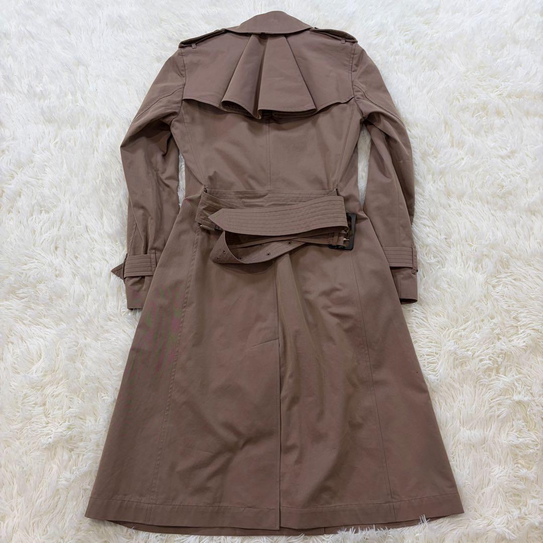 【美品】バーバリー 近年 トロピカルギャバジン トレンチコート ノバチェック M