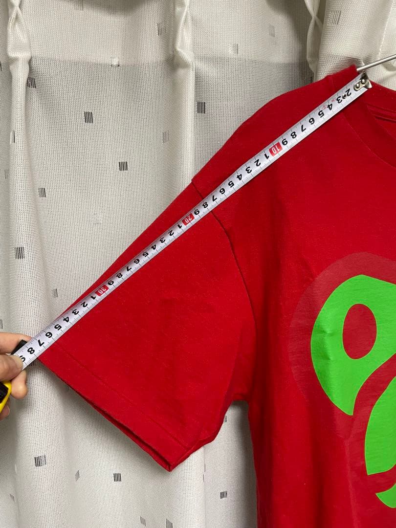 BAPE 猿顔プリント Tシャツ レッド　ベビーマイロ