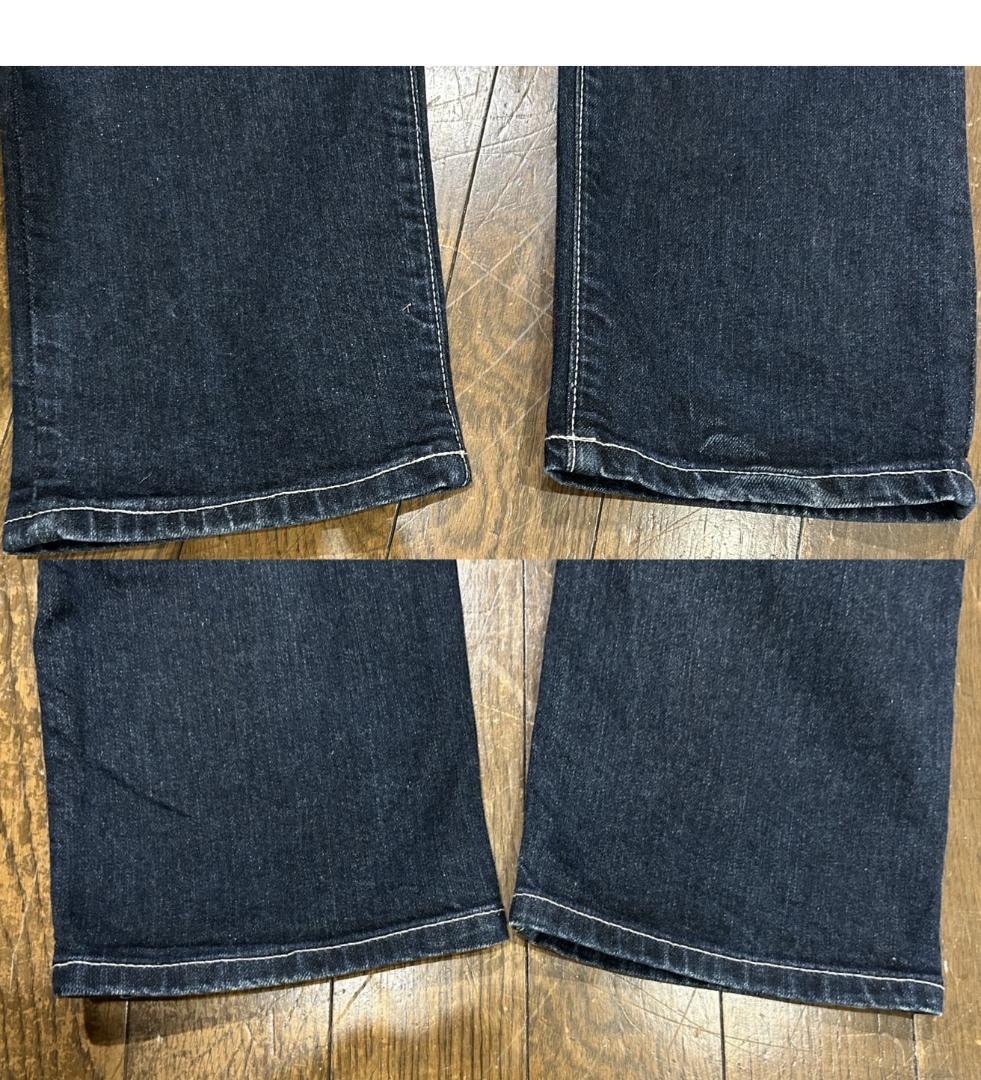 ＊ネイタルデザイン Lot G55 濃紺 フラップ デニムパンツ W32 L20