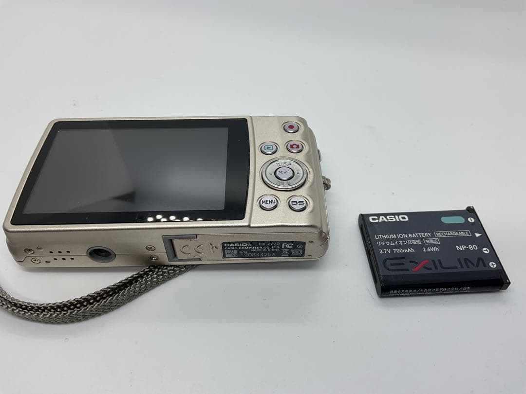 CASIO EXILIM EX-Z270 コンパクトデジタルカメラ
