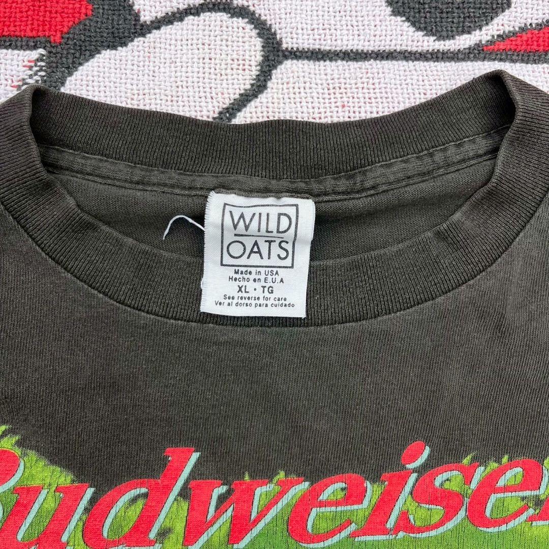 90s USA製 バドワイザー クロコダイルフェード 企業 tシャツ