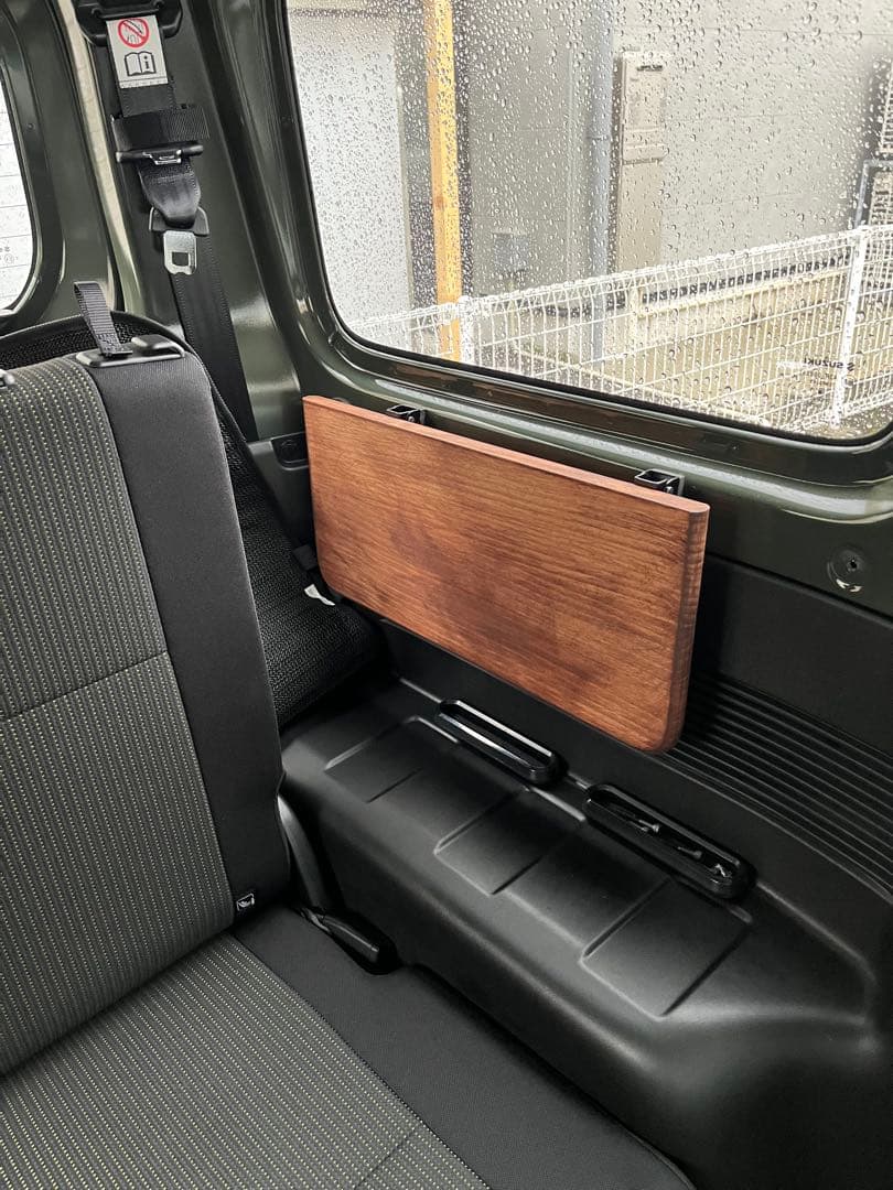 新型ジムニー　jb64 jb74 サイドテーブル　折り畳み式　助手席後ろ側用