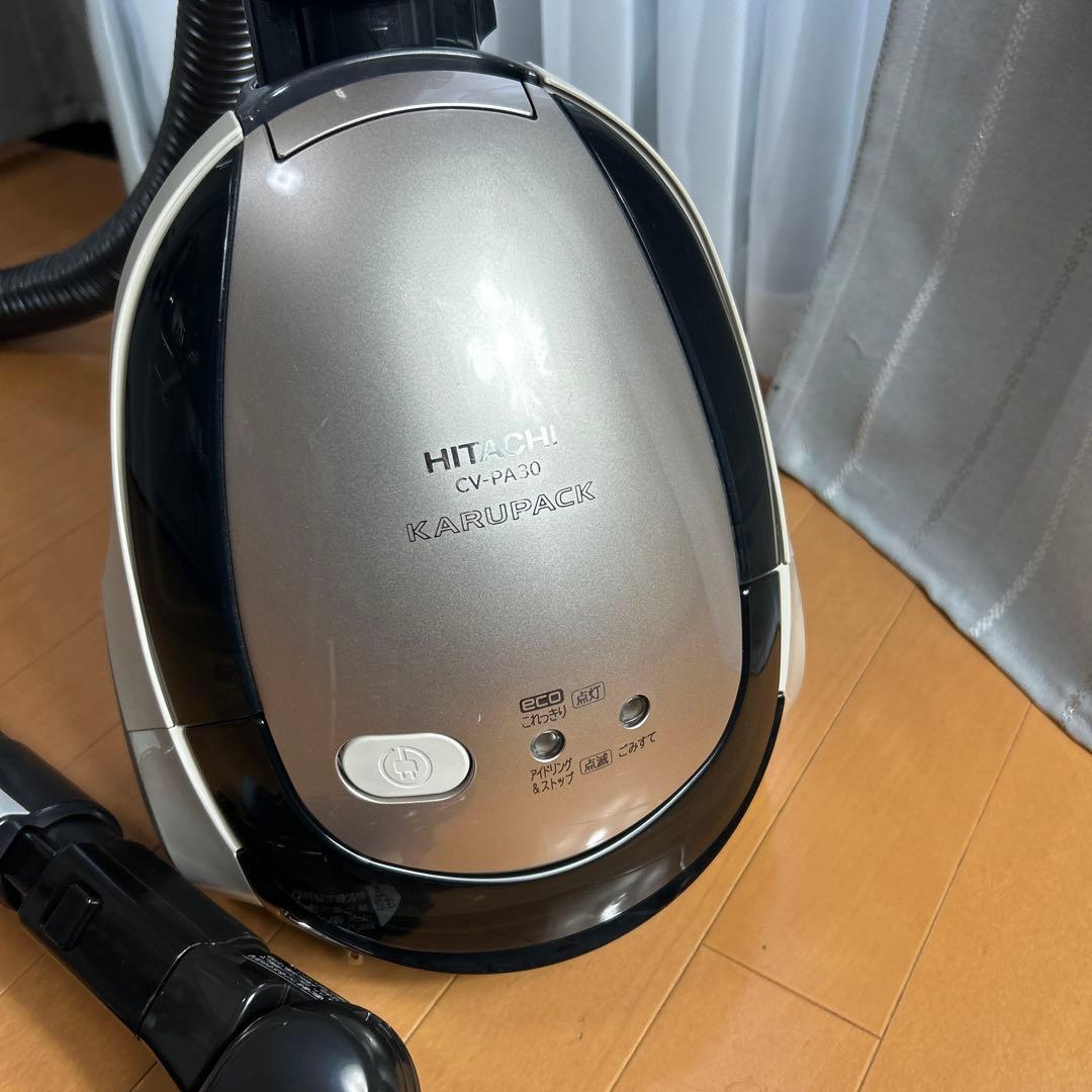 HITACHI 日立 掃除機KARUPACK CV-PA30 紙パック式