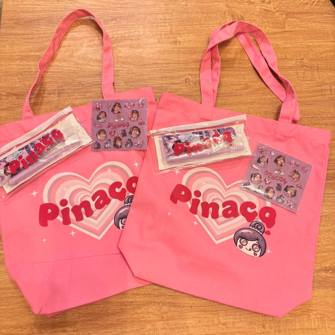 pinaco 原ハラセット　しなこ　ぷくぷくシール　2点セット