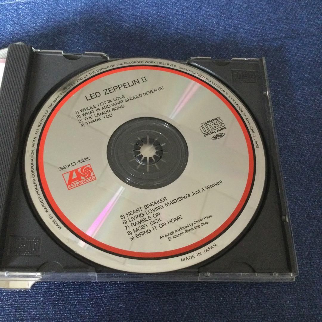 レッド・ツェッペリン/2 旧規格32XD-565 3200円　税表記無 洋楽CD
