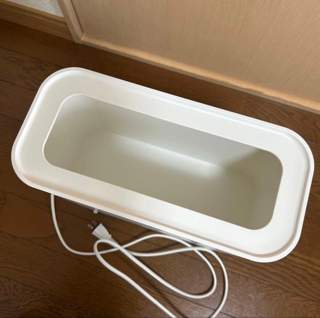 BRUNO ホワイト 電動ちりとりフローリングクリーナー