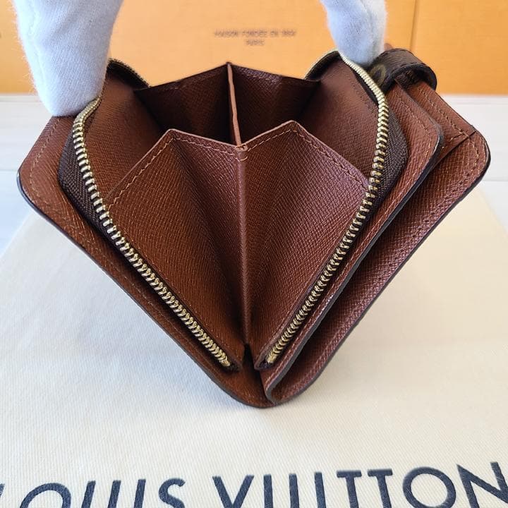 ⭐極美品⭐ ルイヴィトン モノグラム コンパクトジップ 折り財布 【正規品】