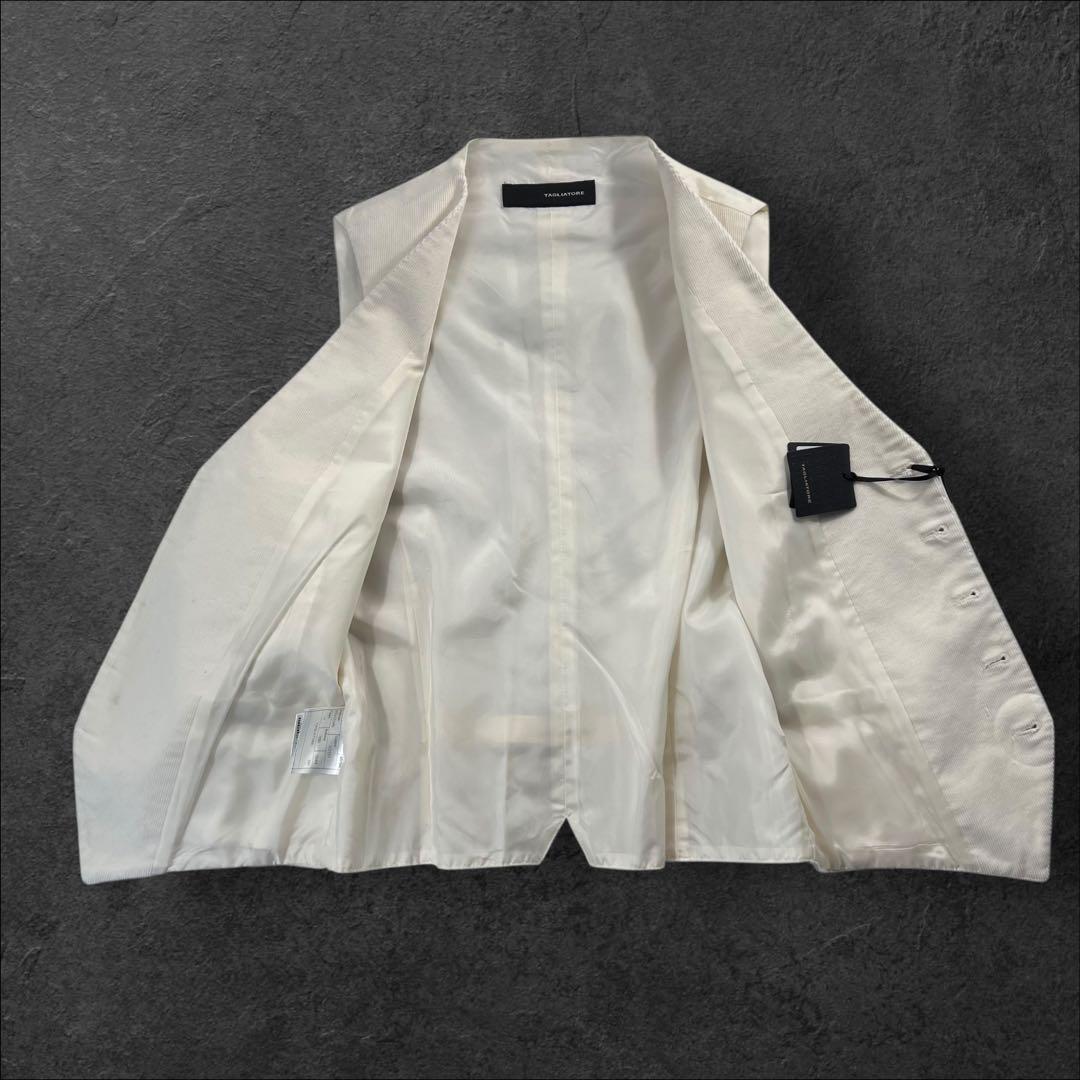 定価4.3万 新品 TAGLIATORE コーデュロイ ジレ ベスト 46/M